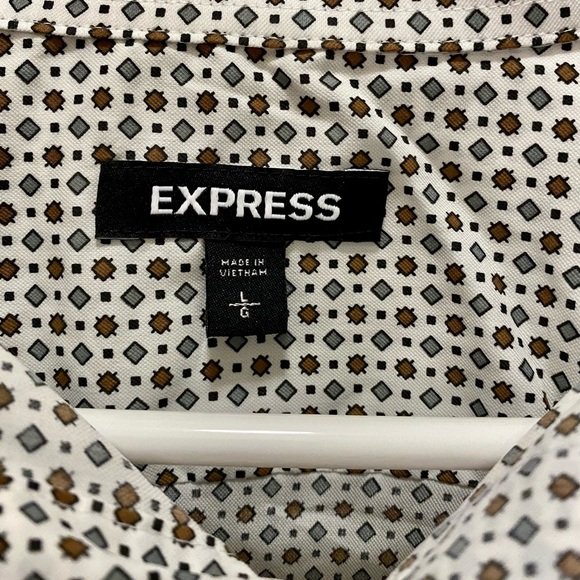 Express Mens Button Down Shirt - Picture 2 of 3